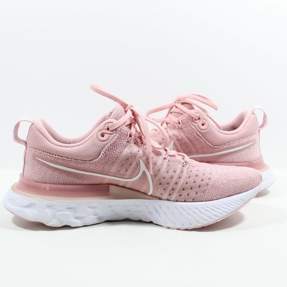 Nike React Infinity Run Flyknit 2 Women’s Running Shoes - Pink 7.5M - Picture 3 of 5